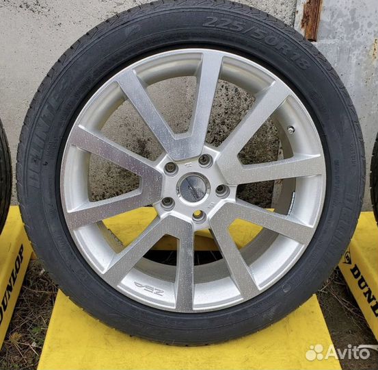 Новый комплект Weds Zea V5 оригинал+dh2 225/50/18