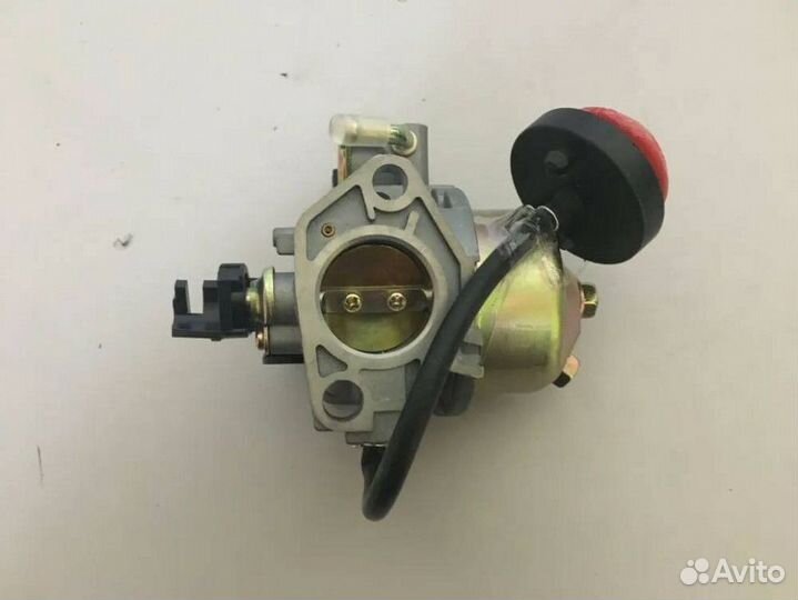 Карбюратор с подкачкой 188F в сборе с бензокраном