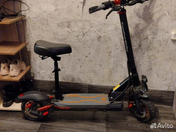 Электросамокат kugoo m4 pro с сиденьем