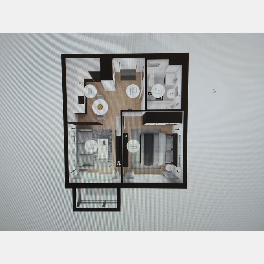 1-к. квартира, 35,1 м², 5/15 эт.