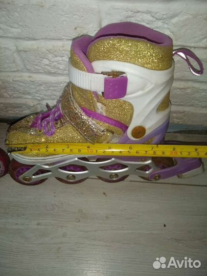 Роликовые коньки детские раздвижные