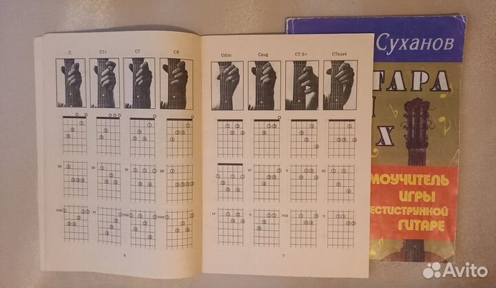 Самоучитель игры на гитаре и Книга с аккордами