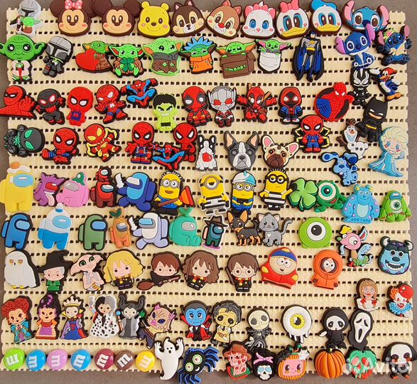 Новые джибитсы для crocs крокс