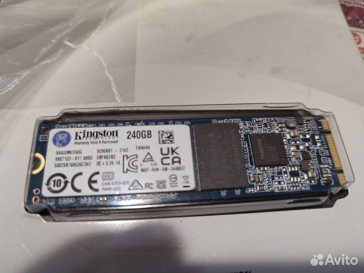 Ssd m2 kingston 240 gb