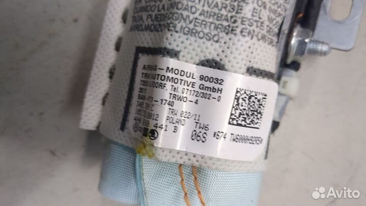 Подушка безопасности в сиденье Ford Explorer, 2015