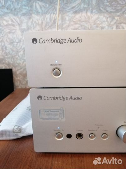 CD проигрыватель и усилитель, колонки