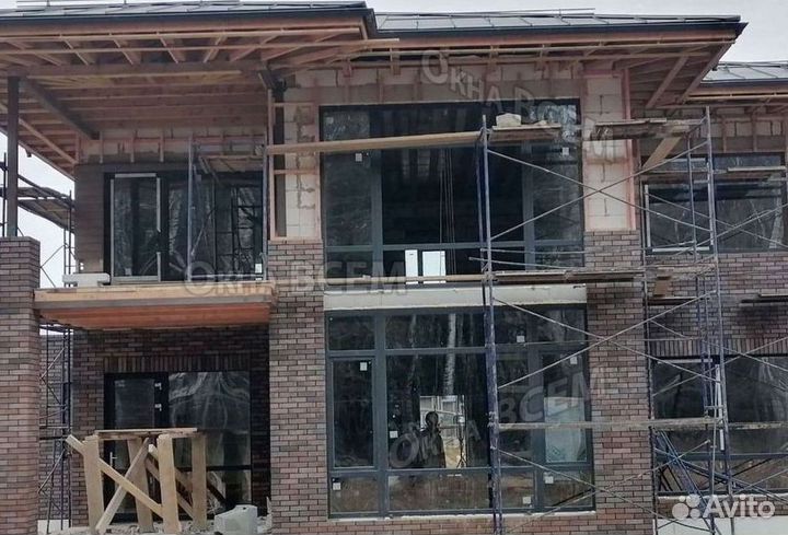 Остекление окон и балконов пвх