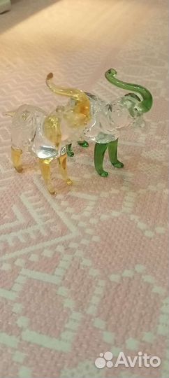 Стеклянные фигурки СССР