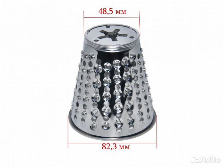 Барабан-терка мясорубки moulinex ME665 (пюре)