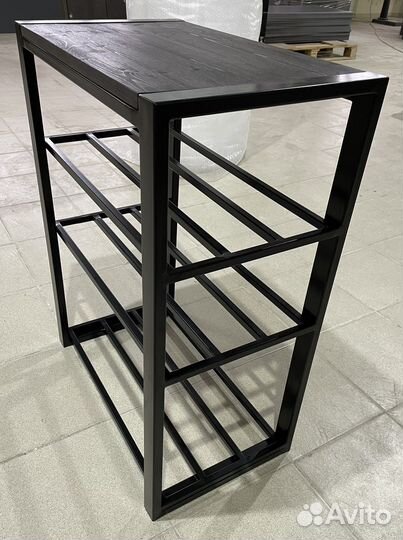 Тумба под обувь лофт