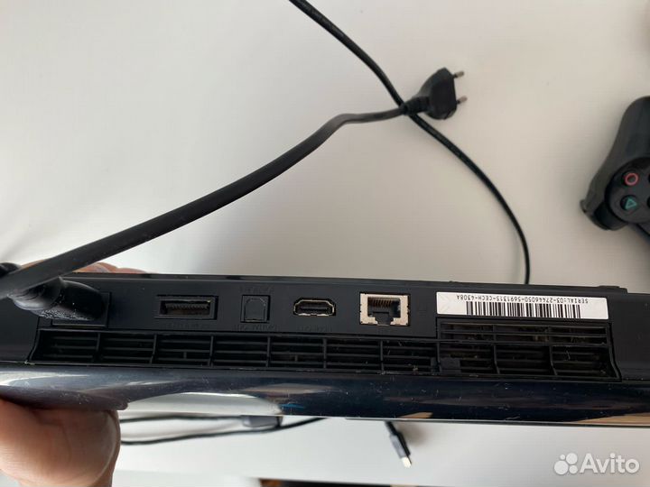 Игровая приставка ps3 super slim прошитая