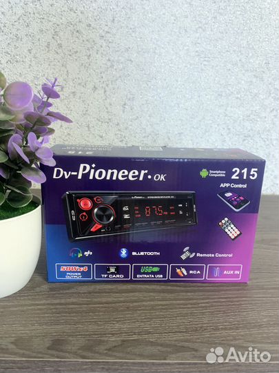 Новая Автомагнитола Pioneer 215 c Bluetooth