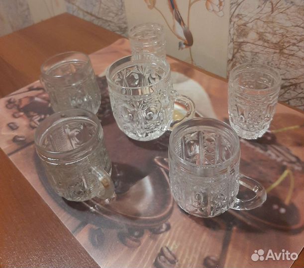 Хрустальные бокалы СССР