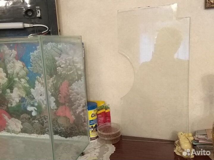 Стекло для Аквариума размером 25*50 новое