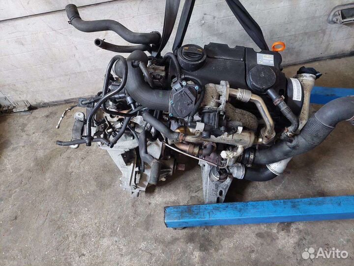 Двигатель volkswagen transporter T5 1.9 BRR BRS