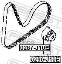 Ролик натяжной LADA Largus, Renault Logan 1.4/1.6