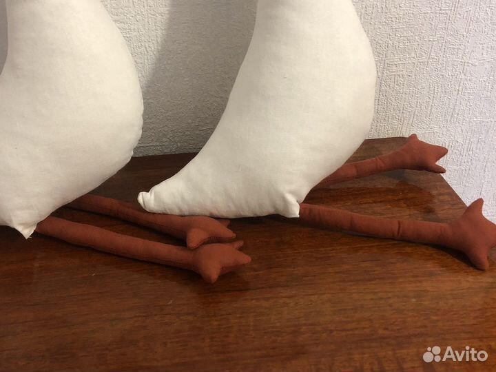 Мягкая игрушка подушка Гусь обнимусь