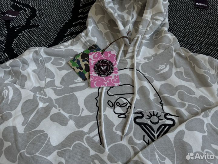 Худи Bape Inter miami все размеры