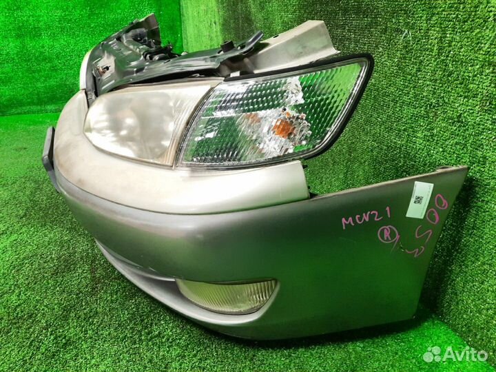 Ноускат toyota windom MCV21 2MZ-FE 1997 0053 туманки, дефект лкп, R-габарит деф. отражателя контракт