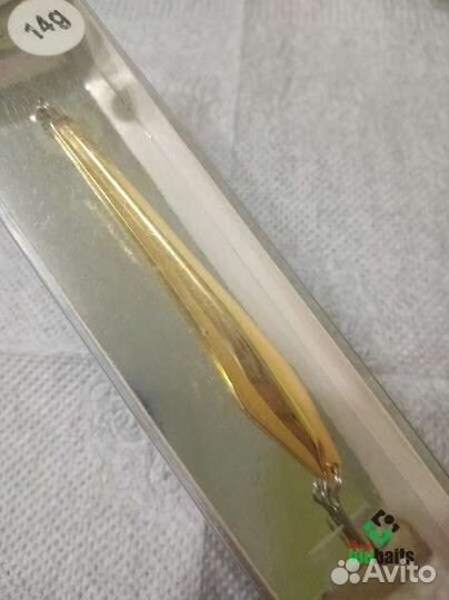 Зимние блесна Toughlon Ice Fishing lure 14g. 80mm