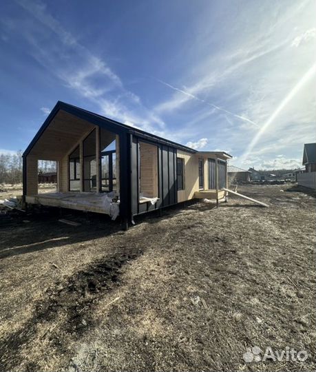 Построим дом в стиле Барн хаус или А-Фрейм