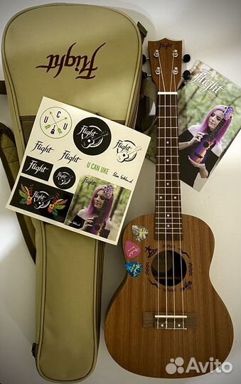 Укулеле flight NUC 310 концерт с комплектом новое