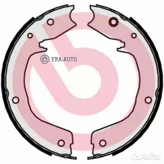 Brembo S54524 Колодки тормозные стояночного тормоз