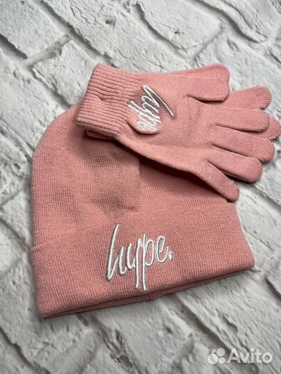 Шапка + перчатки детские Hype