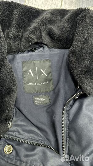 Бомбер зимний Armani Exchange