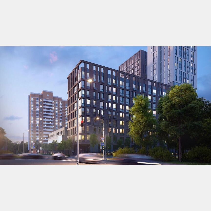 1-к. квартира, 65,6 м², 3/20 эт.