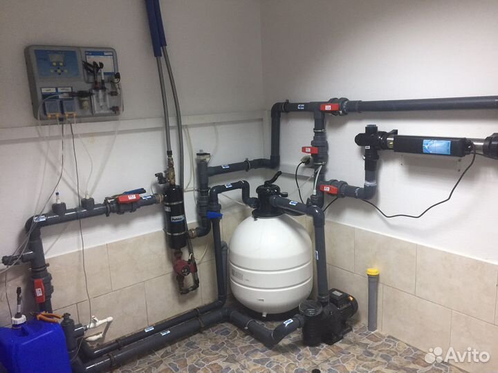 Обслуживание бассейнов, Ремонт, Оборудование