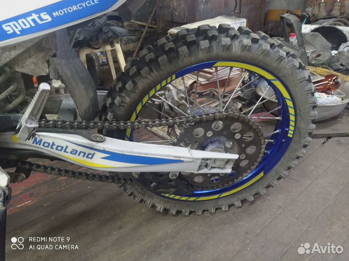 Продам кроссовый мотоцикл. Motoland TT250