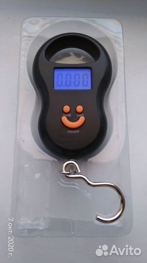 Весы безмен электронные 50 кг новые