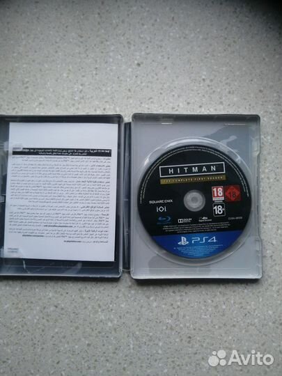 Hitman ps4 steelbook edition