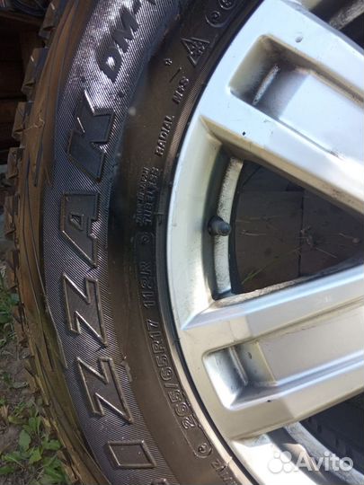 Зимняя резина с литыми дисками r17 Паджеро Спорт