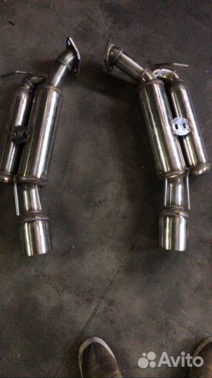 Выхлоп на camry 70 3.5
