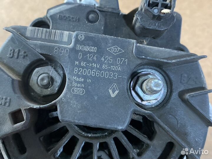 Генератор Renault 1.5dci К9К Bosch
