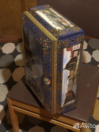 Жестяной ларец из под Нюрбергских пряников