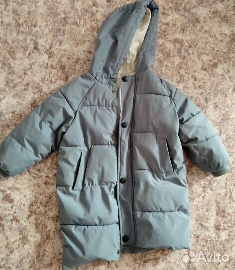 Детское демисезонное пальто