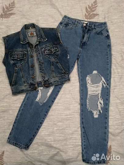 Большой пакет вещей на девочку 146-152-158