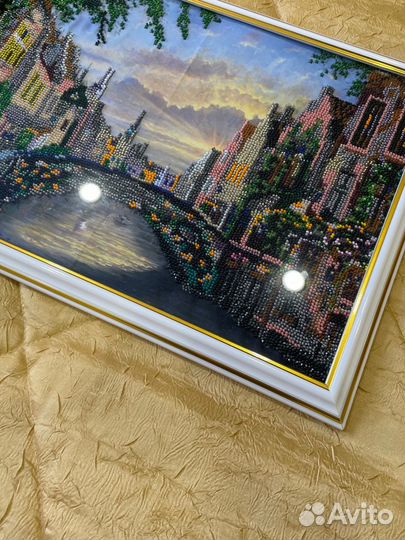 Картина вышитая биссером