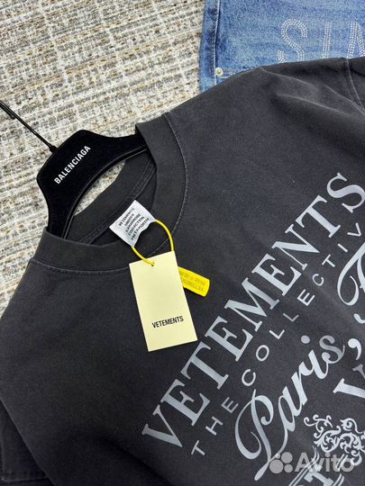 Футболка vetements premium