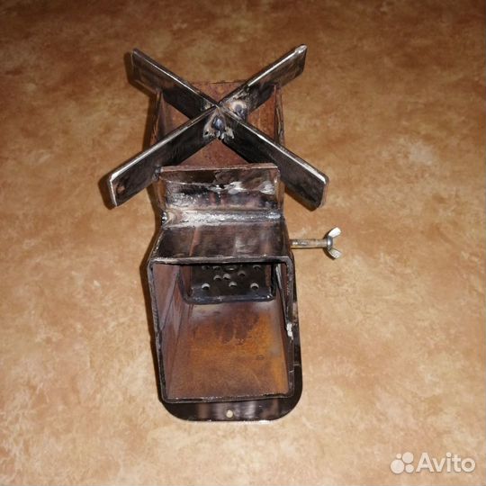 Печка щепочница