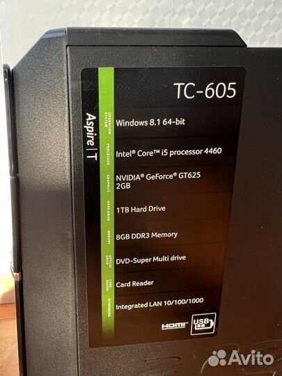 Компьютер acer aspire