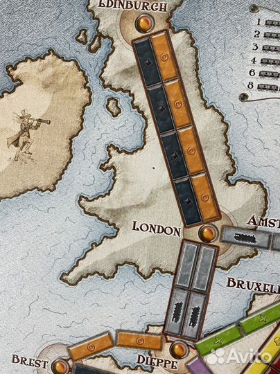 Игра Ticket to ride Европа