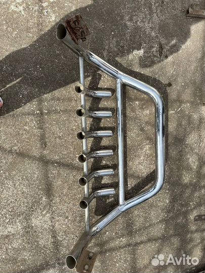 Защита бампера и пороги