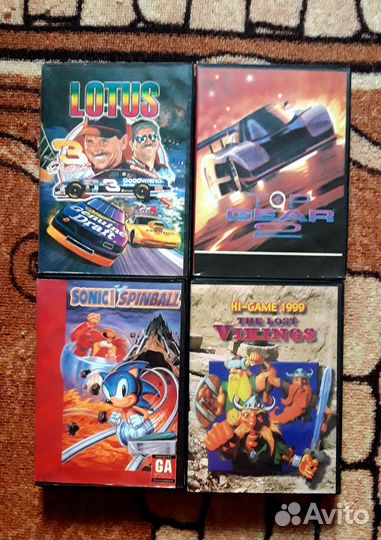 Картриджи sega Big Box