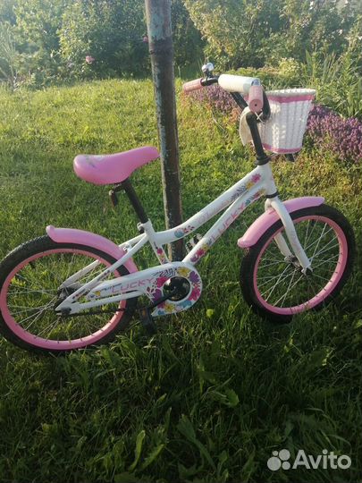 Велосипед детский 18 дюймов для девочки б/у