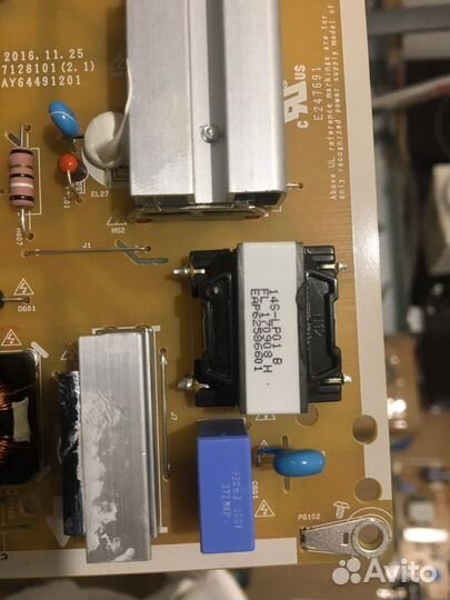 Блок питпния для телевизора LG