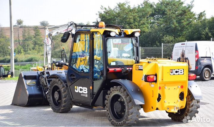 Телескопический погрузчик JCB 525-60 Hi Viz, 2021